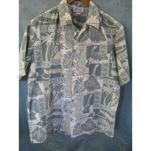 90's Malihini Size XL Hawaiian Aloha Shirt Made in Hawaii
